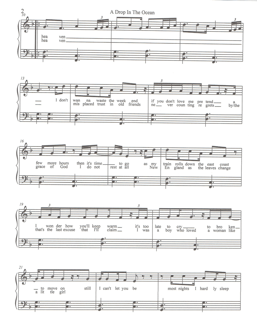 A Drop In The Ocean Small Ensemble scores gallery preview page 2