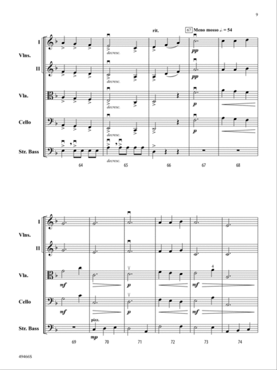 Shipwreck Coast String Orchestra scores gallery preview page 10