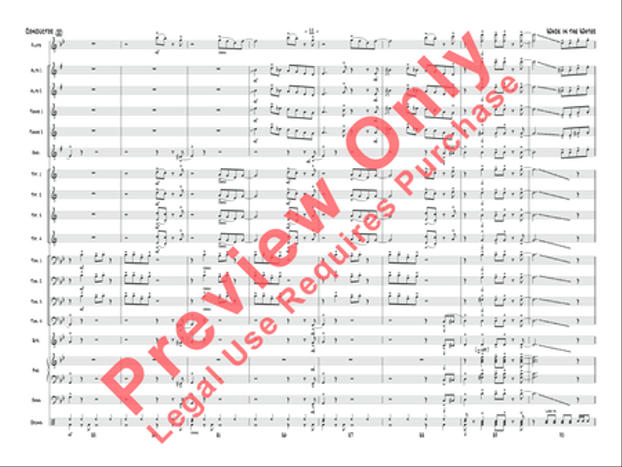 Wade in the Water Wade in the Water Jazz Ensemble scores gallery preview page 4