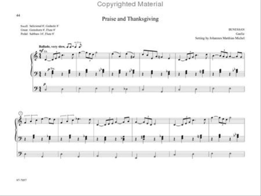 Gospel, Jazz, Blues, and Soul; European Connection, Vol. 4 Organ scores gallery preview page 18