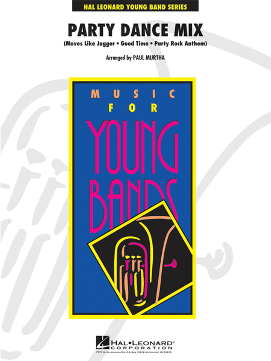 Party Dance Mix Concert Band scores gallery preview page 1