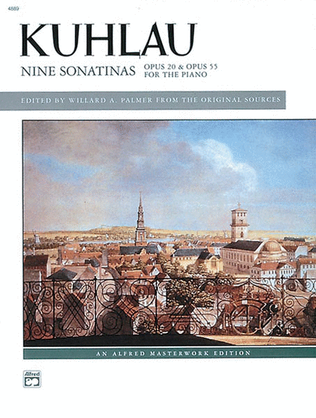 Book cover for 9 Sonatinas, Opp. 20 & 55