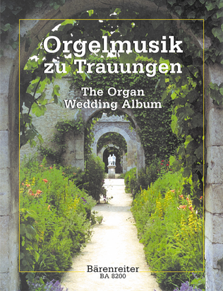 Book cover for The Organ Wedding Album