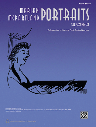 Book cover for Marian McPartland Portraits -- The Second Set