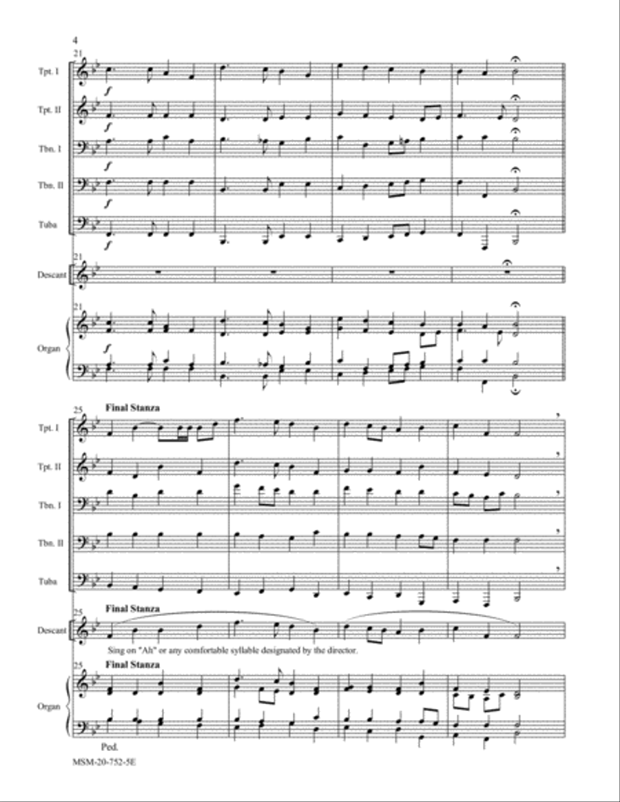 Angels, from the Realms of Glory (Regent Square) Choir scores gallery preview page 4