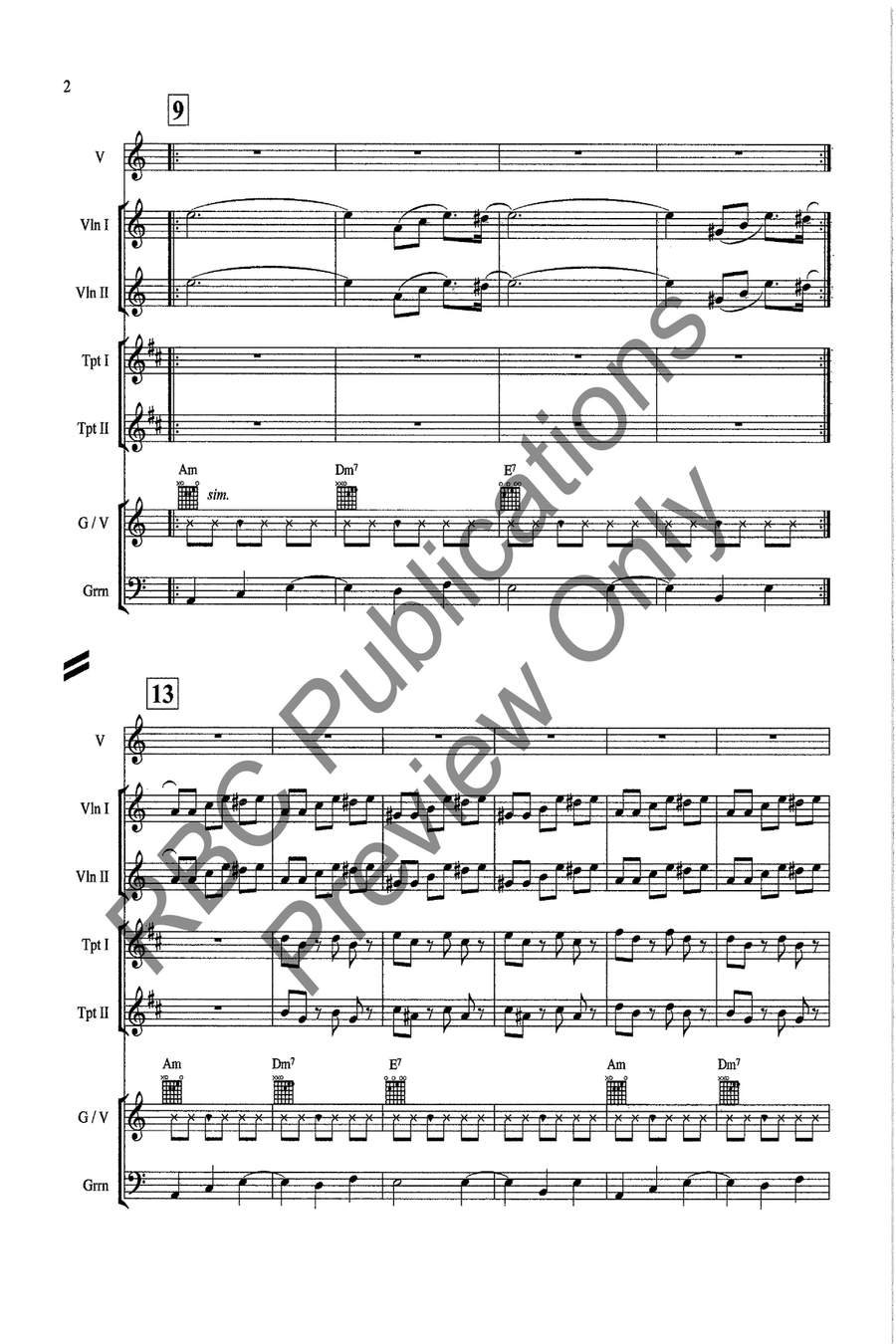El Cascabel Voice scores gallery preview page 4