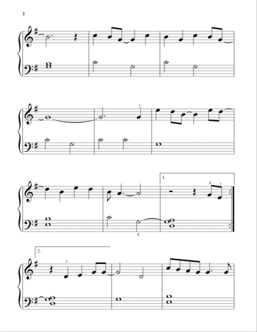 Up On The Roof Easy Piano scores gallery preview page 2