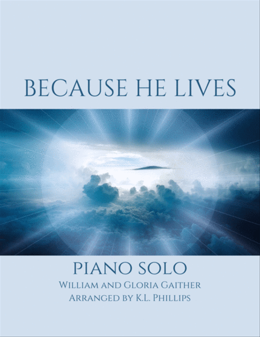 Because He Lives Piano Solo scores gallery preview page 1