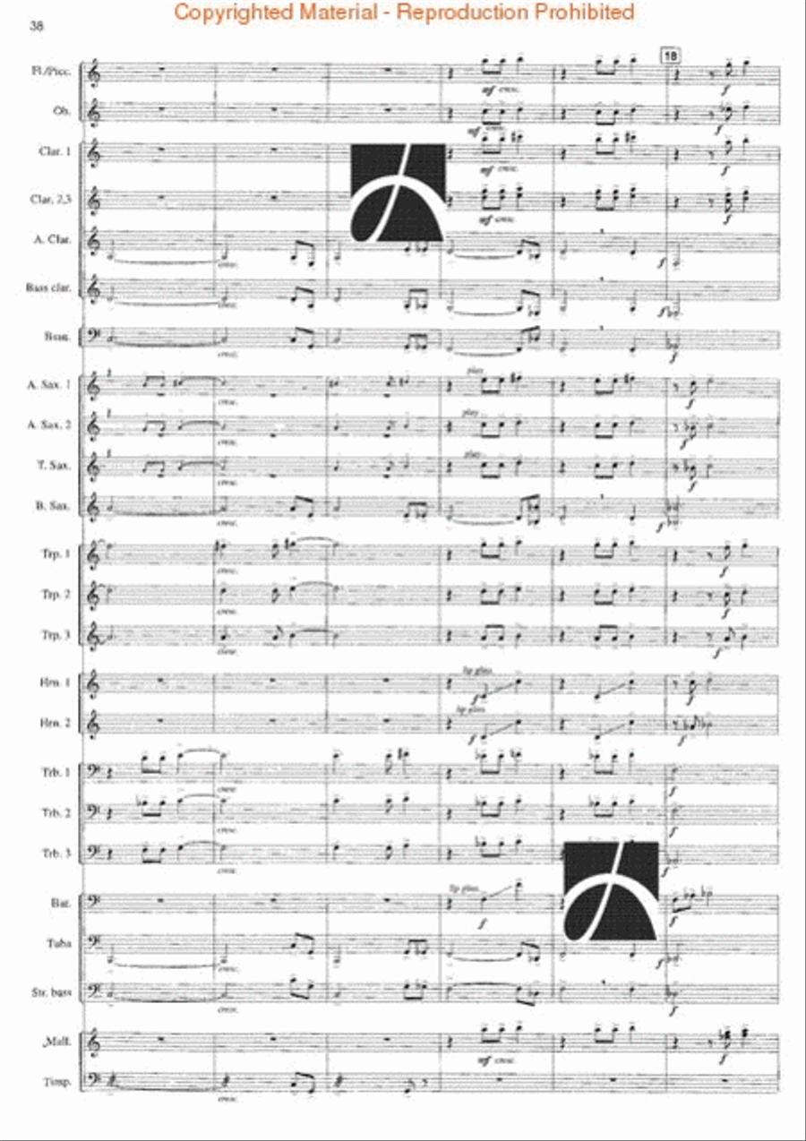 Tone Studies for Band Tone Studies for Band Concert Band scores gallery preview page 33