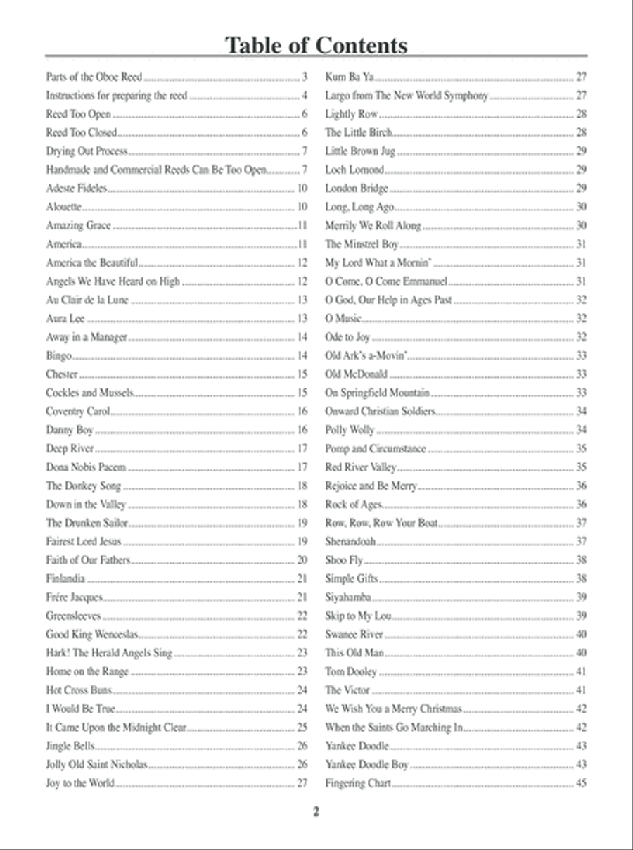 Fun with the Oboe Oboe Solo scores gallery preview page 3
