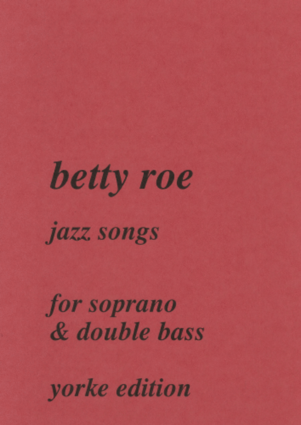Jazz Songs for Soprano and DB