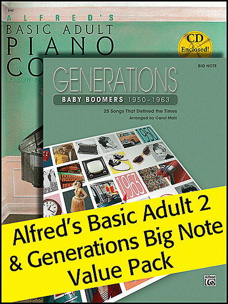 Alfred's Basic Adult 2 (Value Pack)