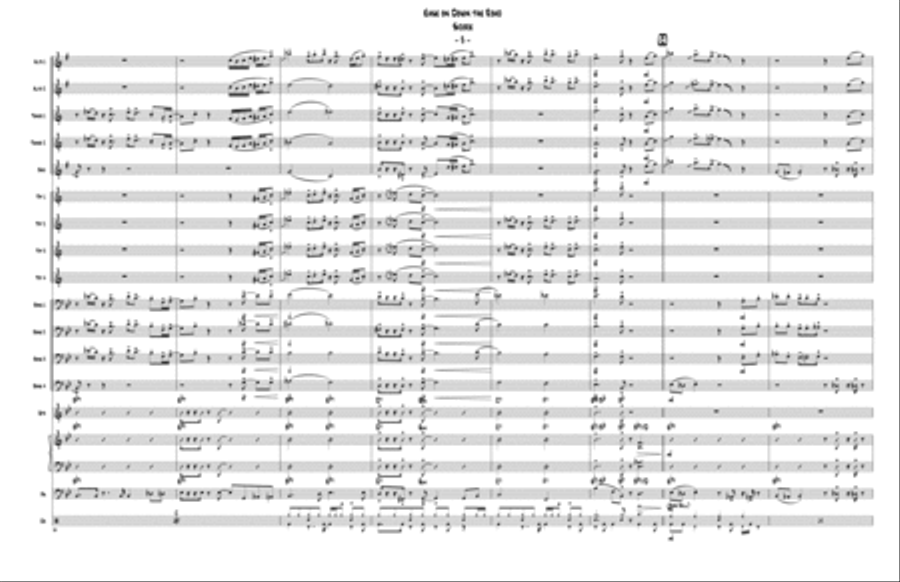 Ease On Down The Road Jazz Ensemble scores gallery preview page 4