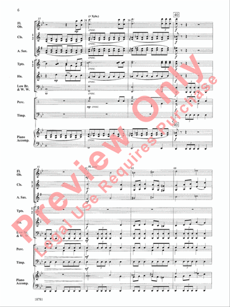 Primordium Primordium Concert Band scores gallery preview page 7