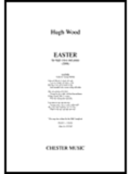 Easter For High Voice And Piano