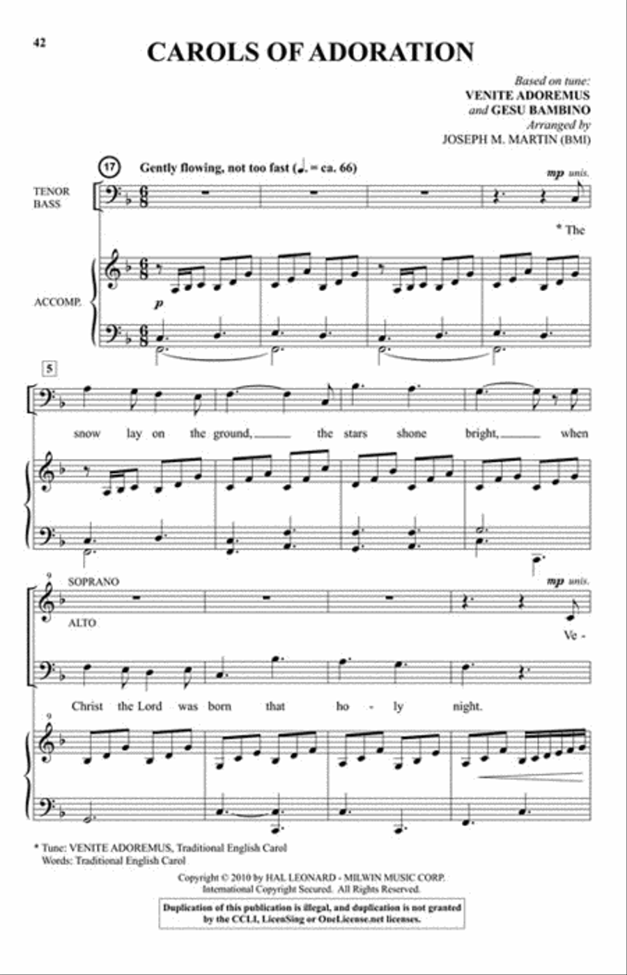 Winter's Grace Winter's Grace 4-Part scores gallery preview page 5