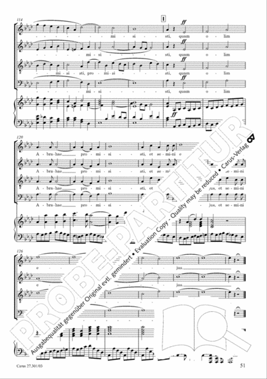 Requiem in F minor Requiem in F minor 4-Part scores gallery preview page 56