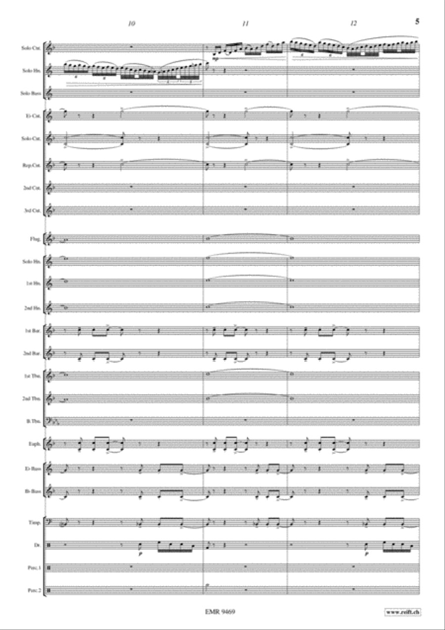 Three Stars In The Sky Brass Trio scores gallery preview page 5