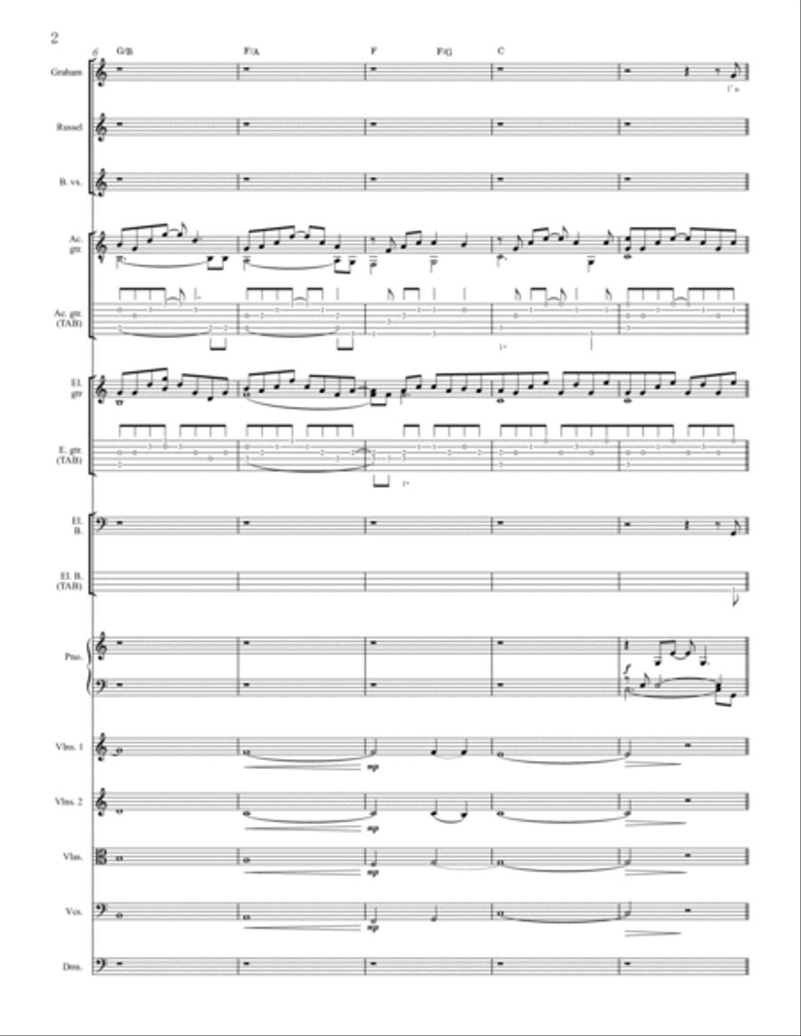 All Out Of Love Cello scores gallery preview page 2