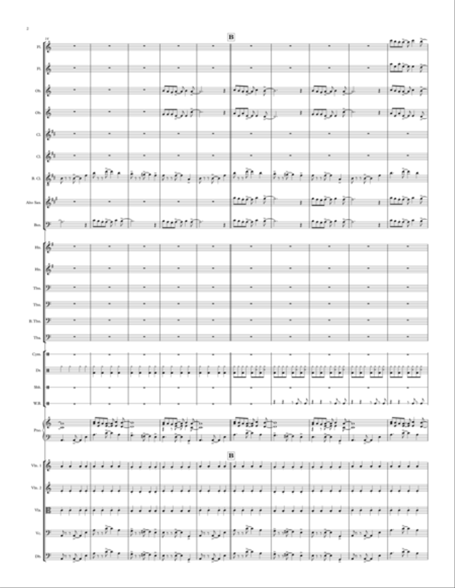 Classical Gas Full Orchestra scores gallery preview page 2