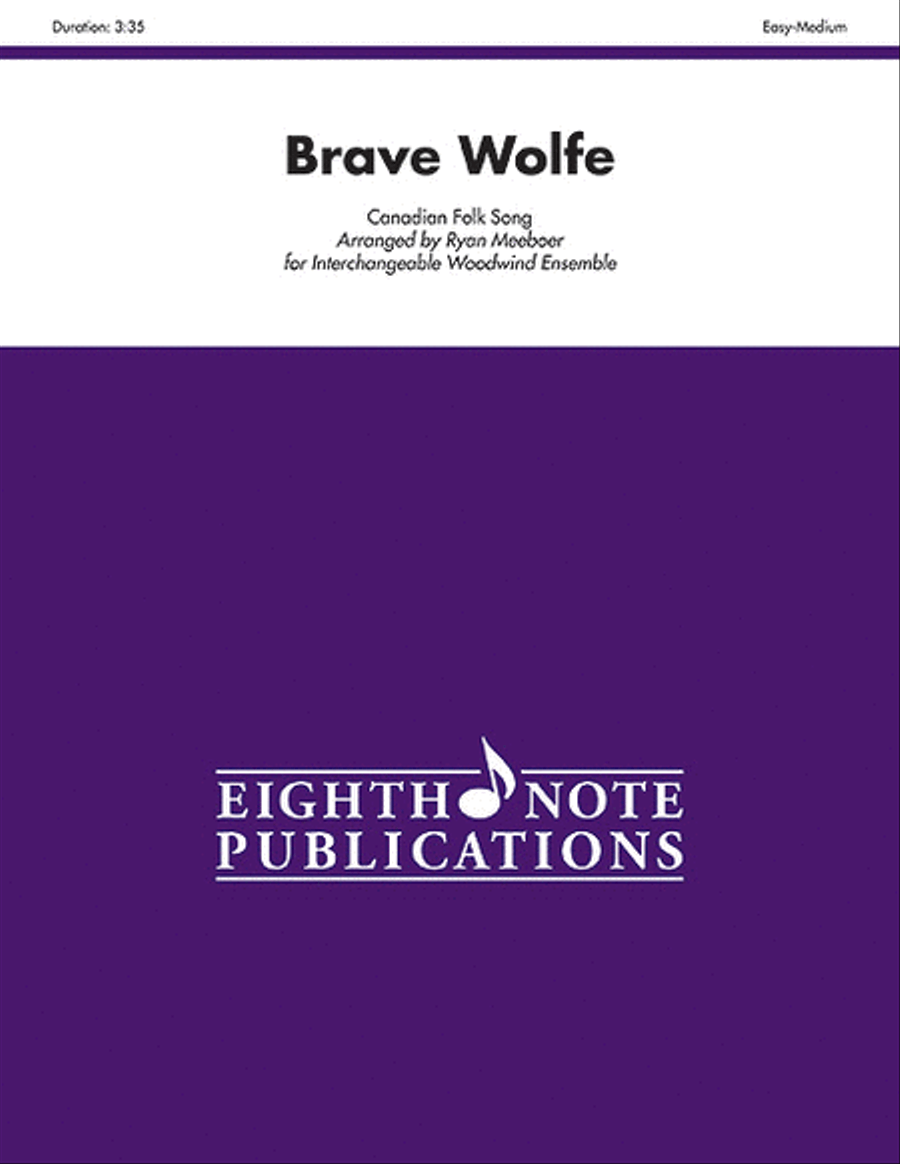 Brave Wolfe Brave Wolfe Woodwind Ensemble scores gallery preview page 1