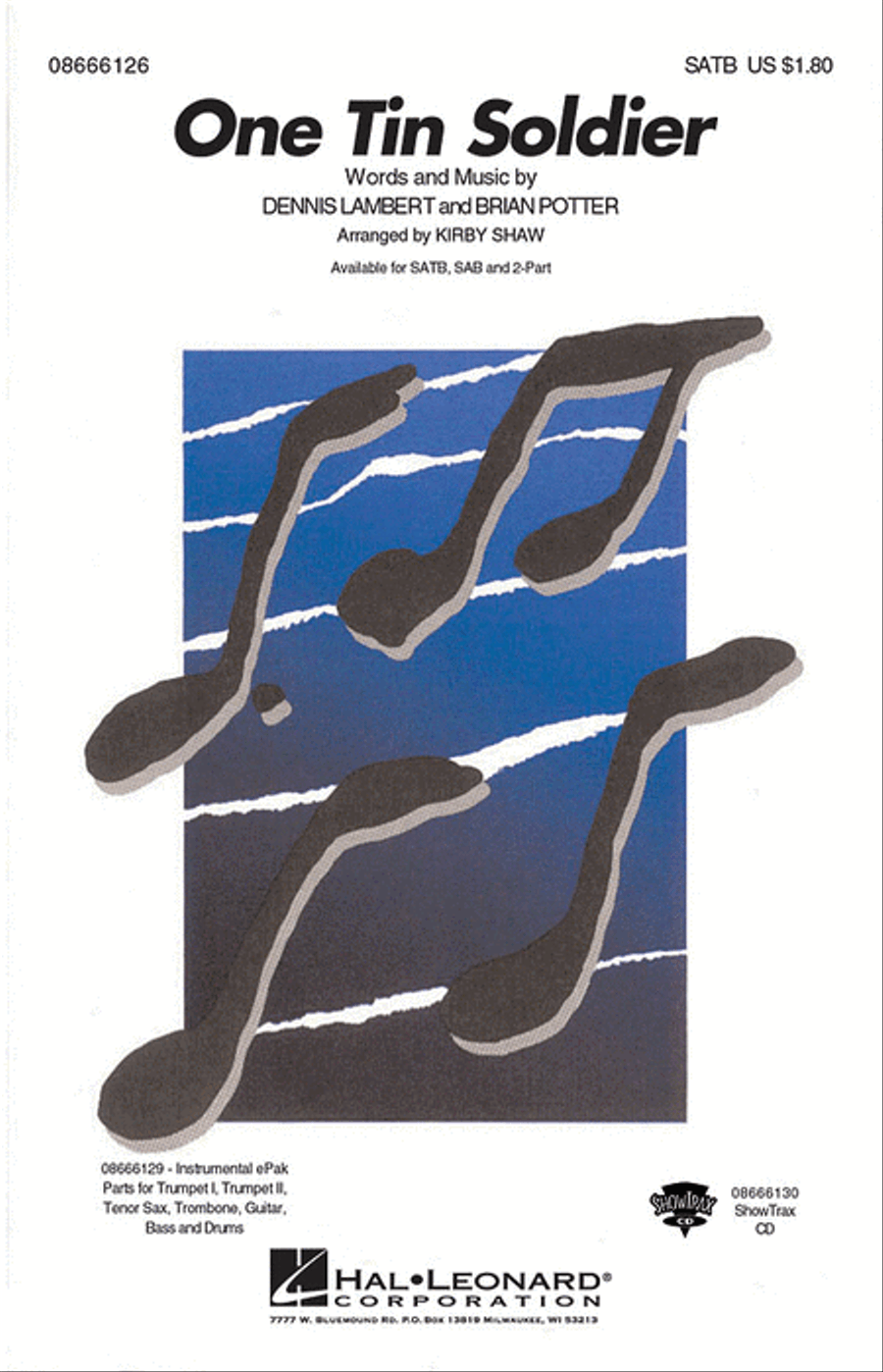 One Tin Soldier One Tin Soldier 2-Part scores gallery preview page 1