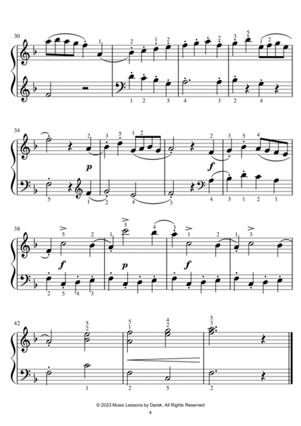 BEST OF HAYDN (14 TUNES) - Sheet Music Collection [EASY PIANO] image number null