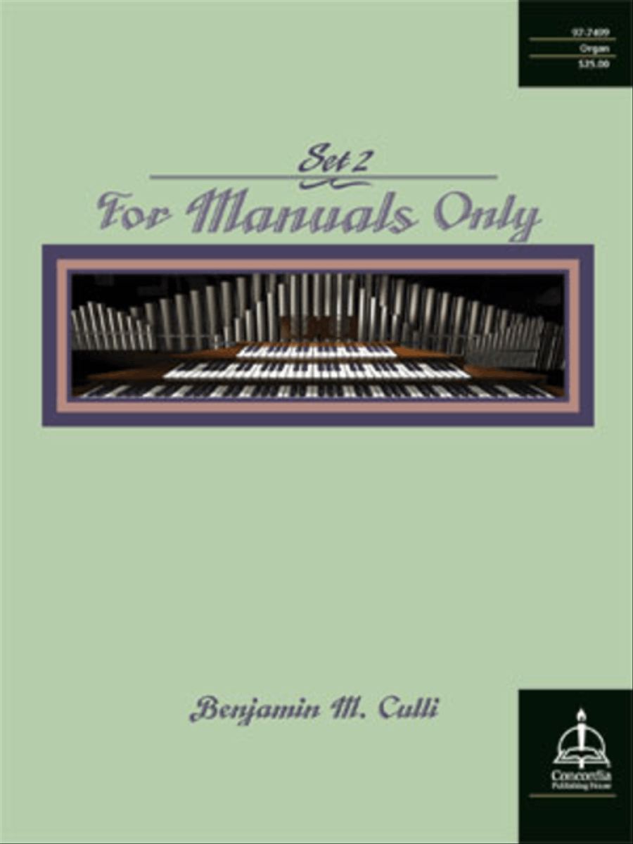 For Manuals Only, Set 2 Organ scores gallery preview page 1
