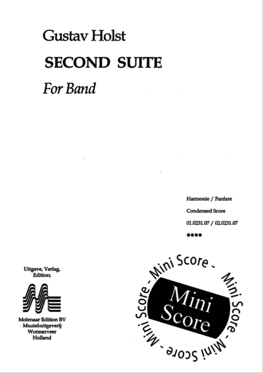 Second Suite Concert Band scores gallery preview page 3