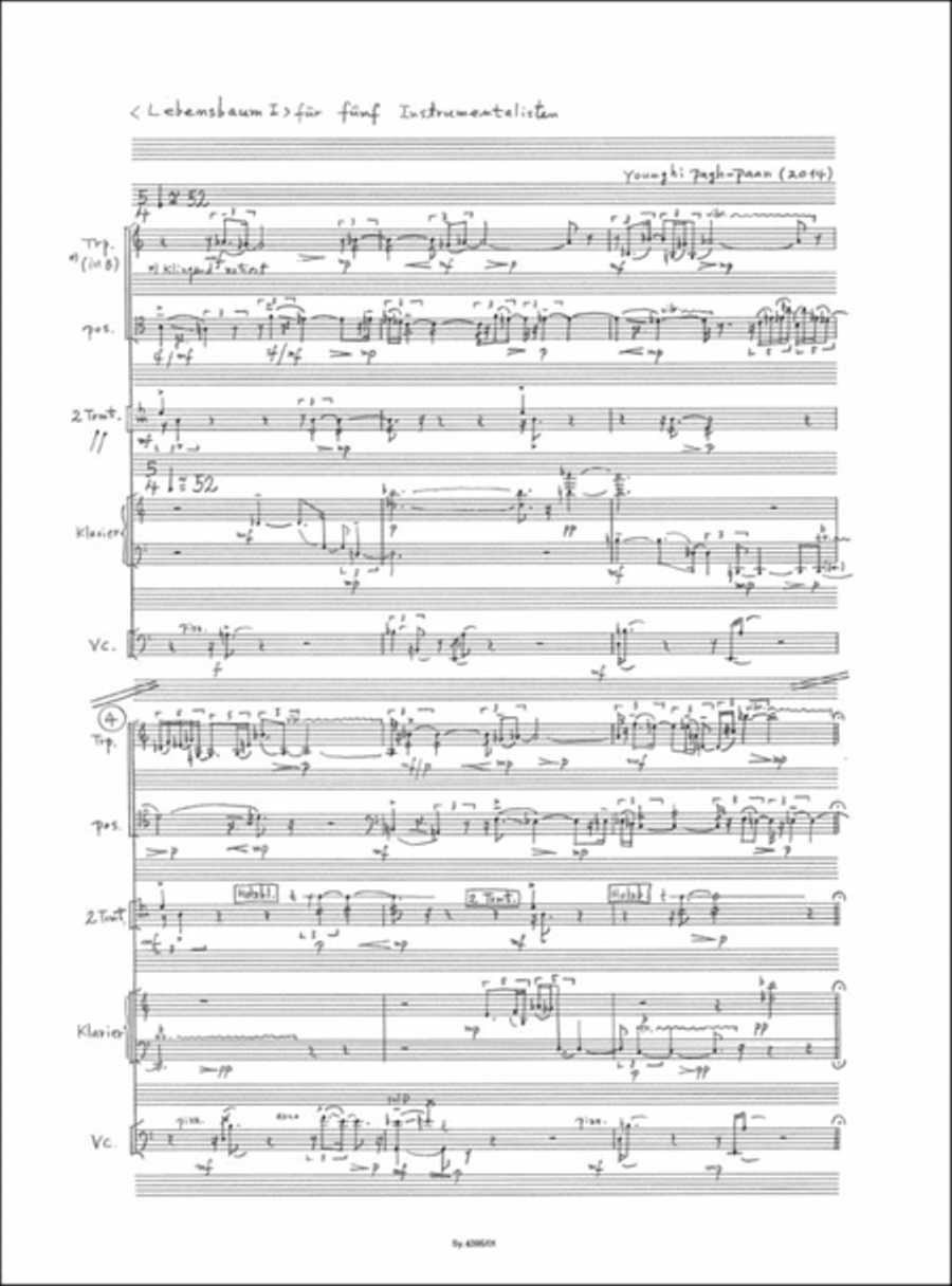 Lebensbaum I Lebensbaum I School and Community scores gallery preview page 2