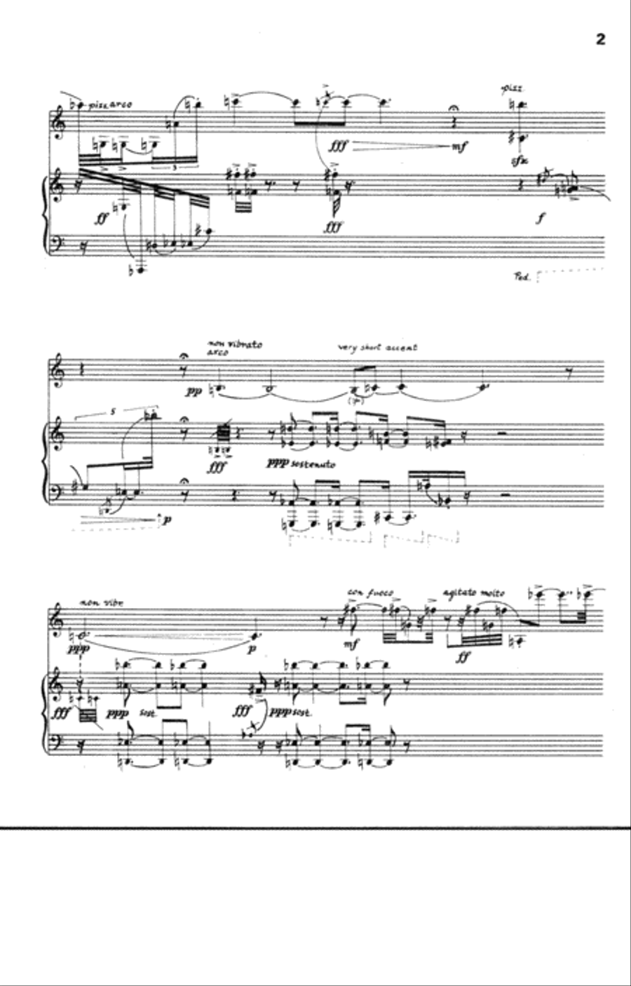 [Arel] Music for Violin and Piano Violin Solo scores gallery preview page 5