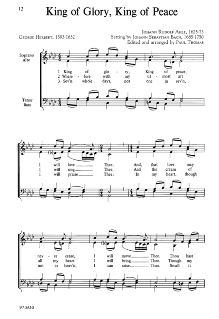 The Church Choir Book, Set II 4-Part scores gallery preview page 8
