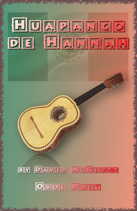 Book cover for Huapango de Hannah, for Oboe Duet