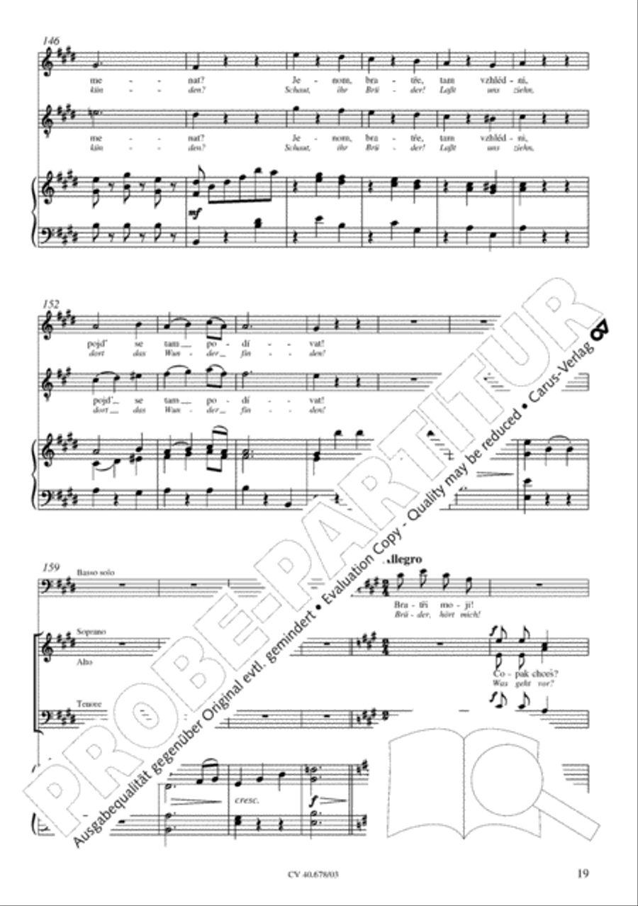 Missa pastoralis bohemica 4-Part scores gallery preview page 20