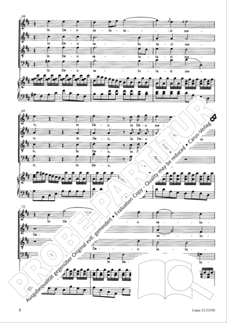 Magnificat Magnificat 4-Part scores gallery preview page 9