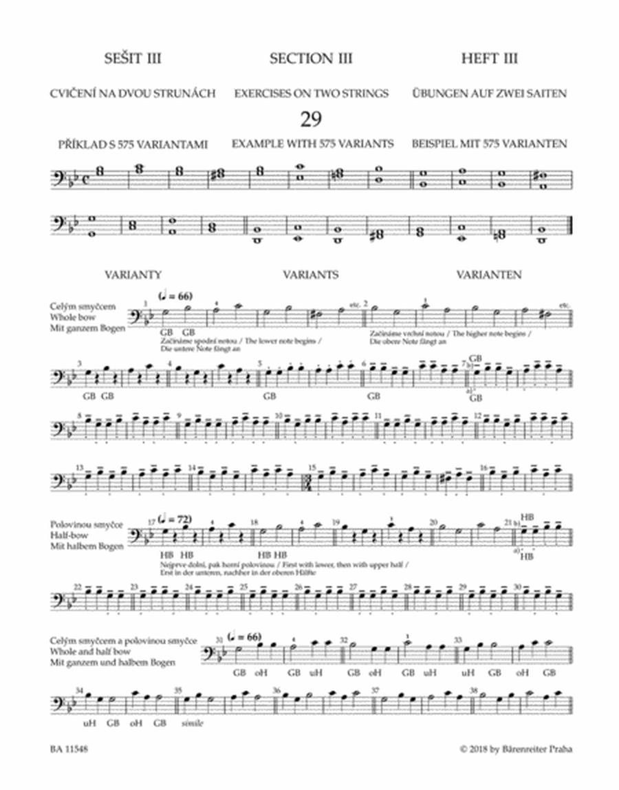 School of Bowing Technique for Violoncello, op. 2