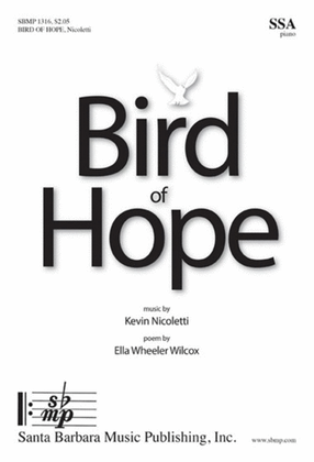 Book cover for Bird of Hope - SSA Octavo