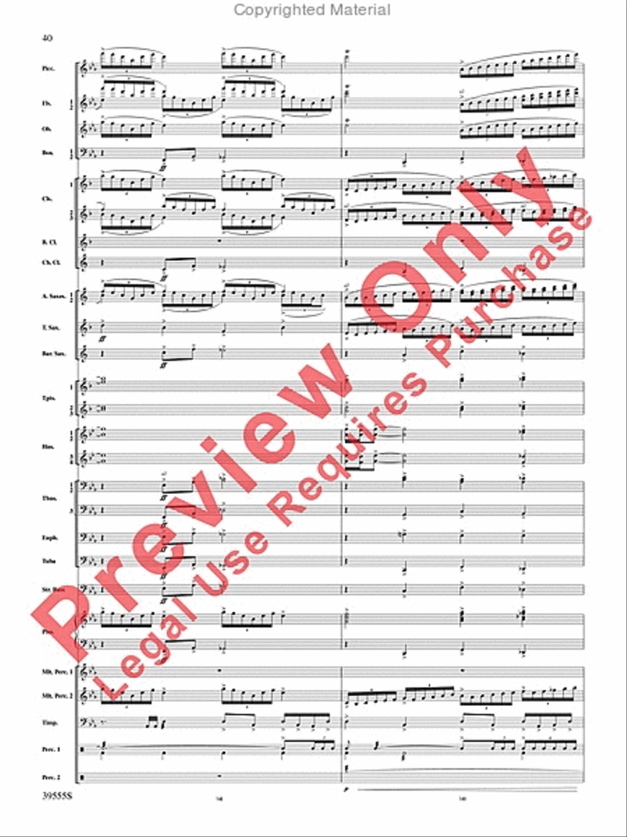 And Hope Led Them Home And Hope Led Them Home Concert Band scores gallery preview page 41
