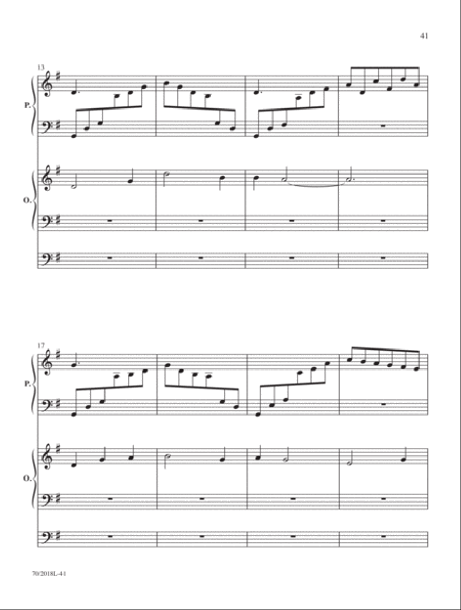 Holy Manna Organ scores gallery preview page 24
