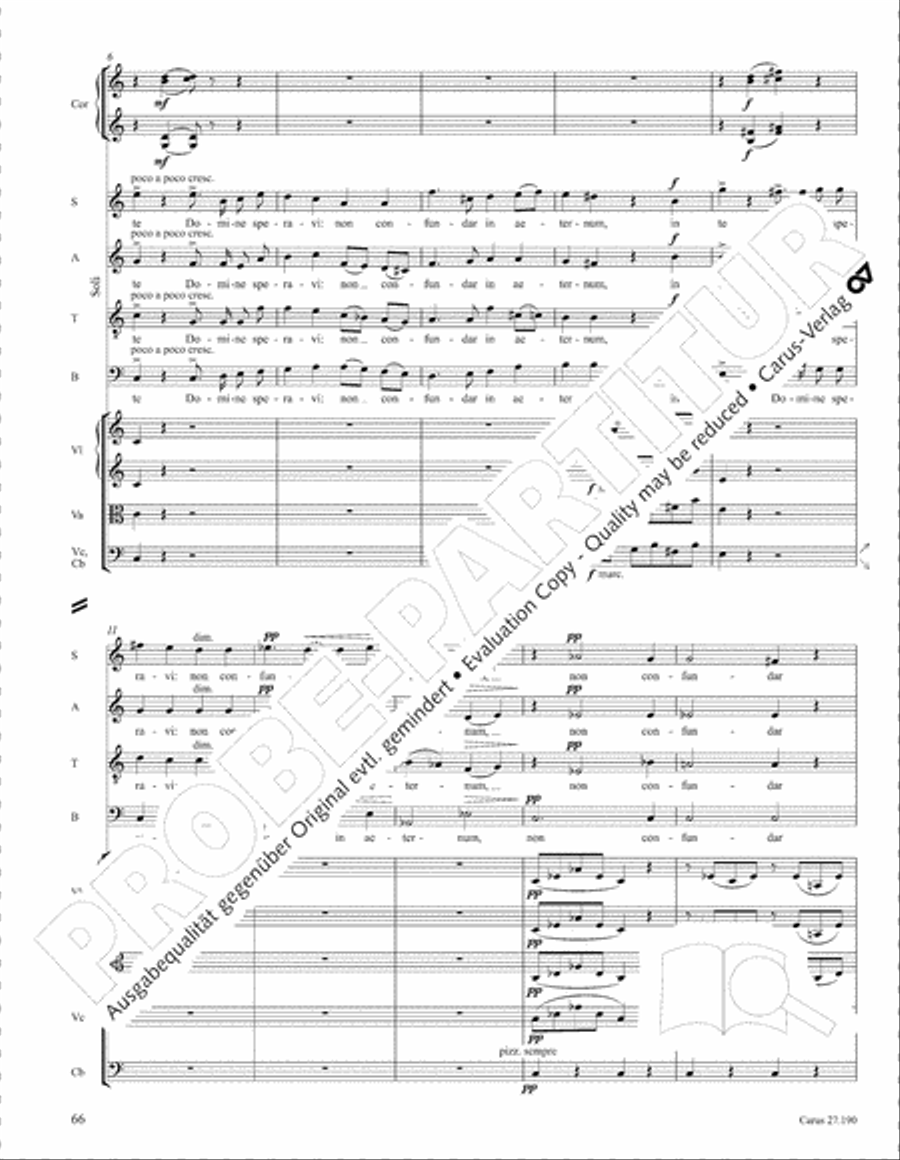 Te Deum 4-Part scores gallery preview page 73