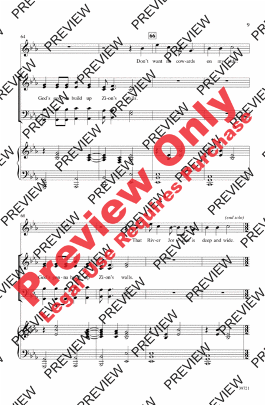 Great Day! 4-Part scores gallery preview page 9