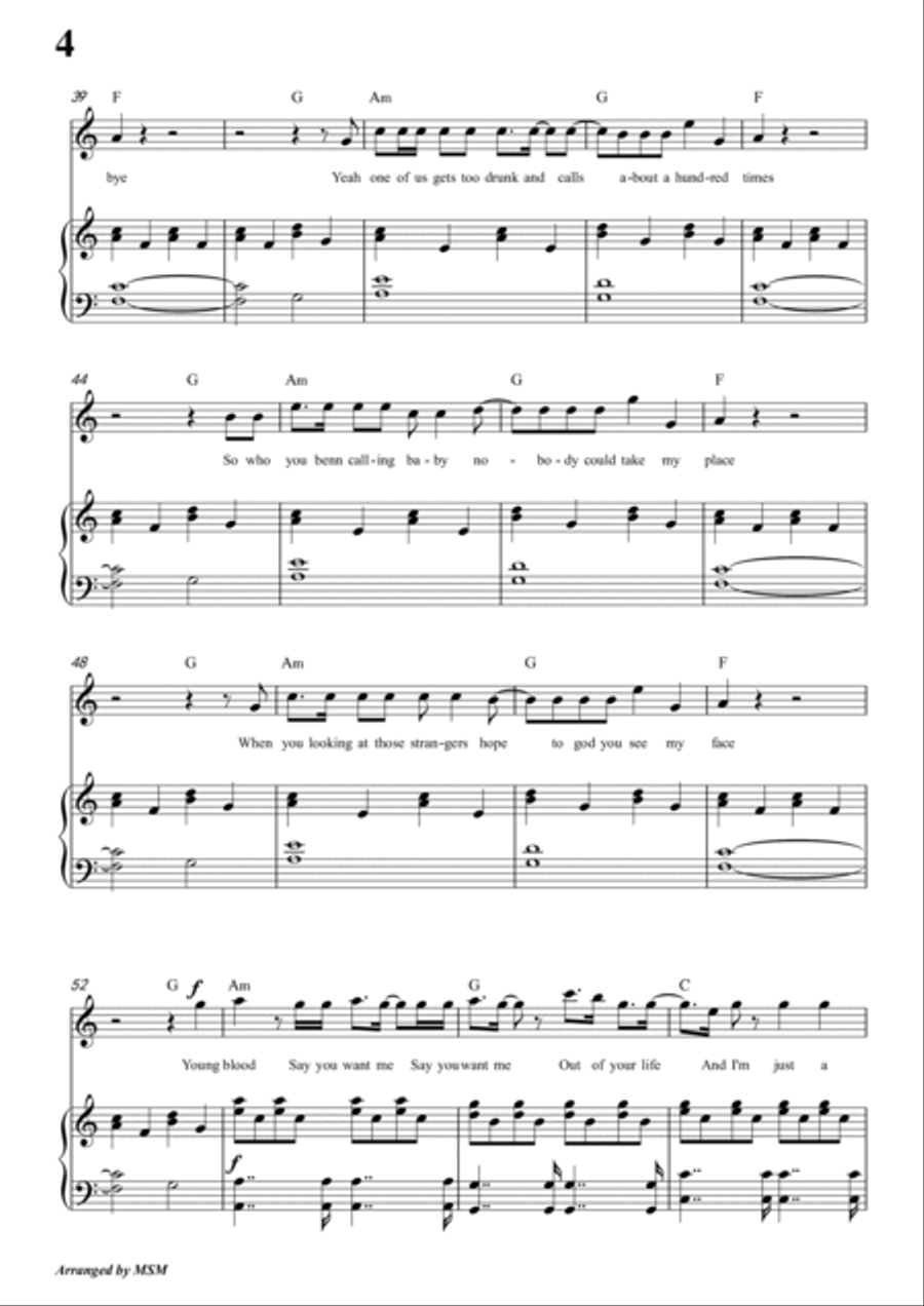 Seeing Red Voice scores gallery preview page 6