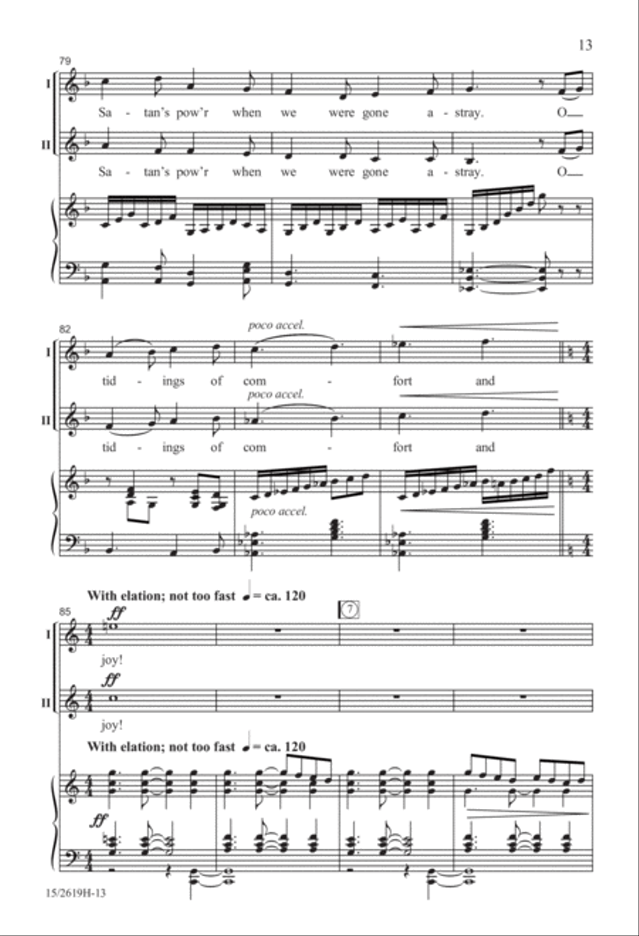 Rejoice! 2-Part scores gallery preview page 14