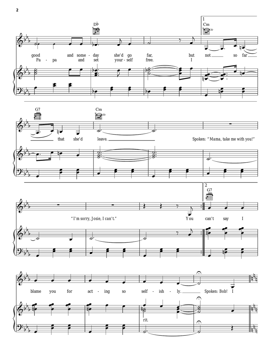 Love's Sorrow/Looking For A Miracle Acoustic Guitar scores gallery preview page 2