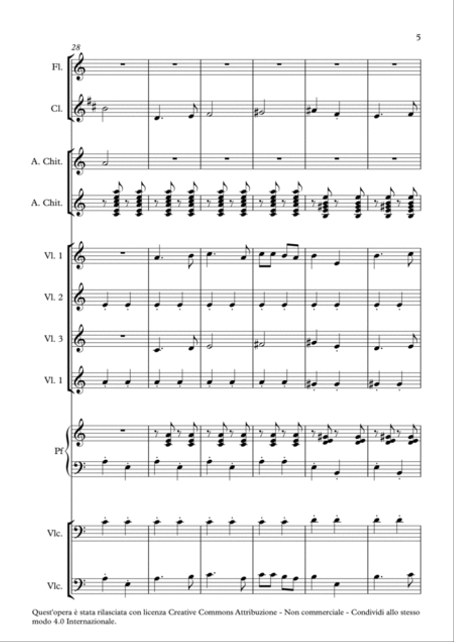 Katyusha Clarinet scores gallery preview page 5