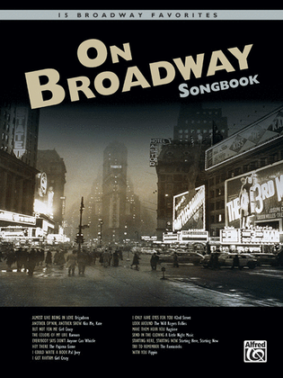 Book cover for On Broadway Songbook