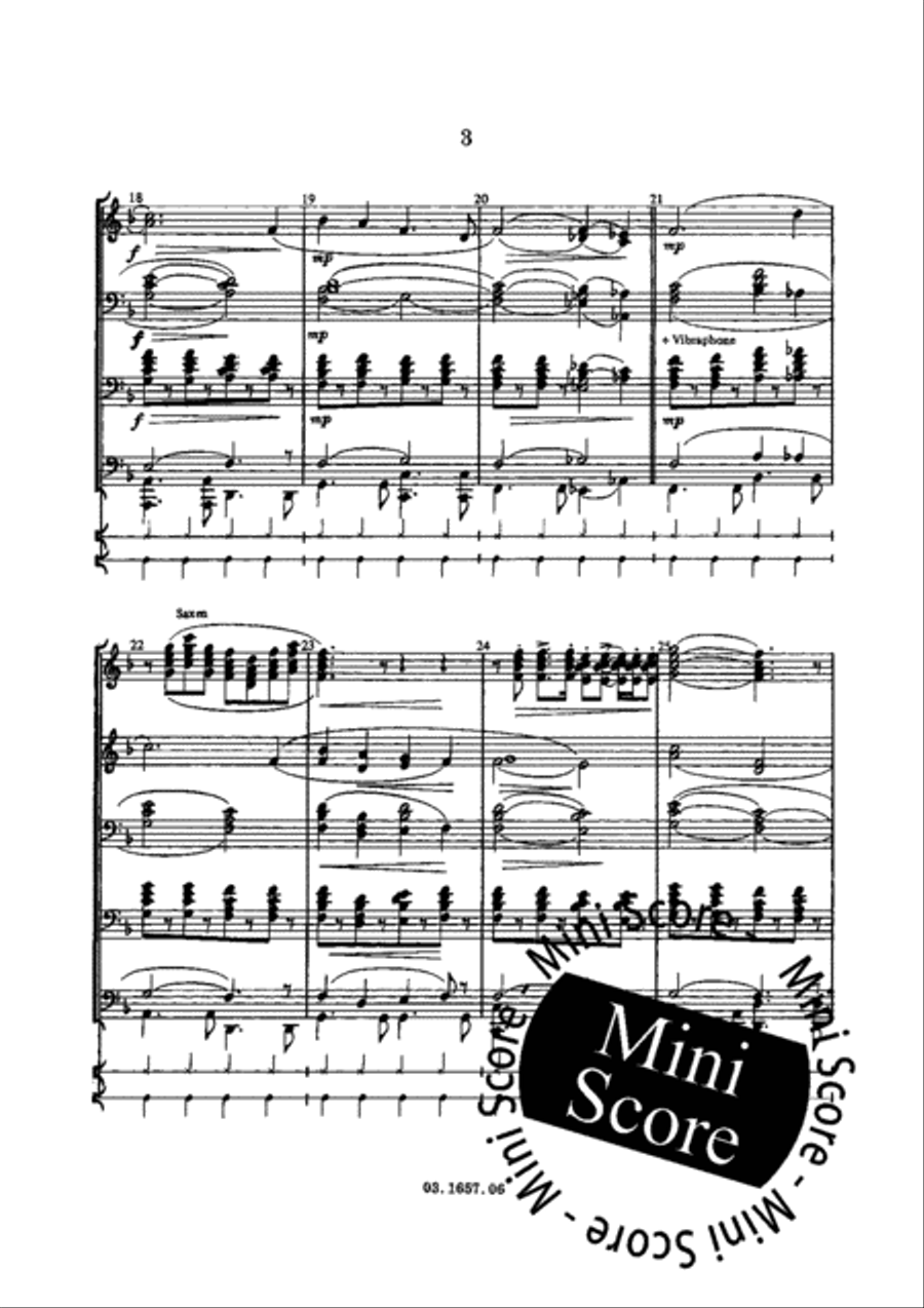 Song for Lilian Fanfare Band scores gallery preview page 6