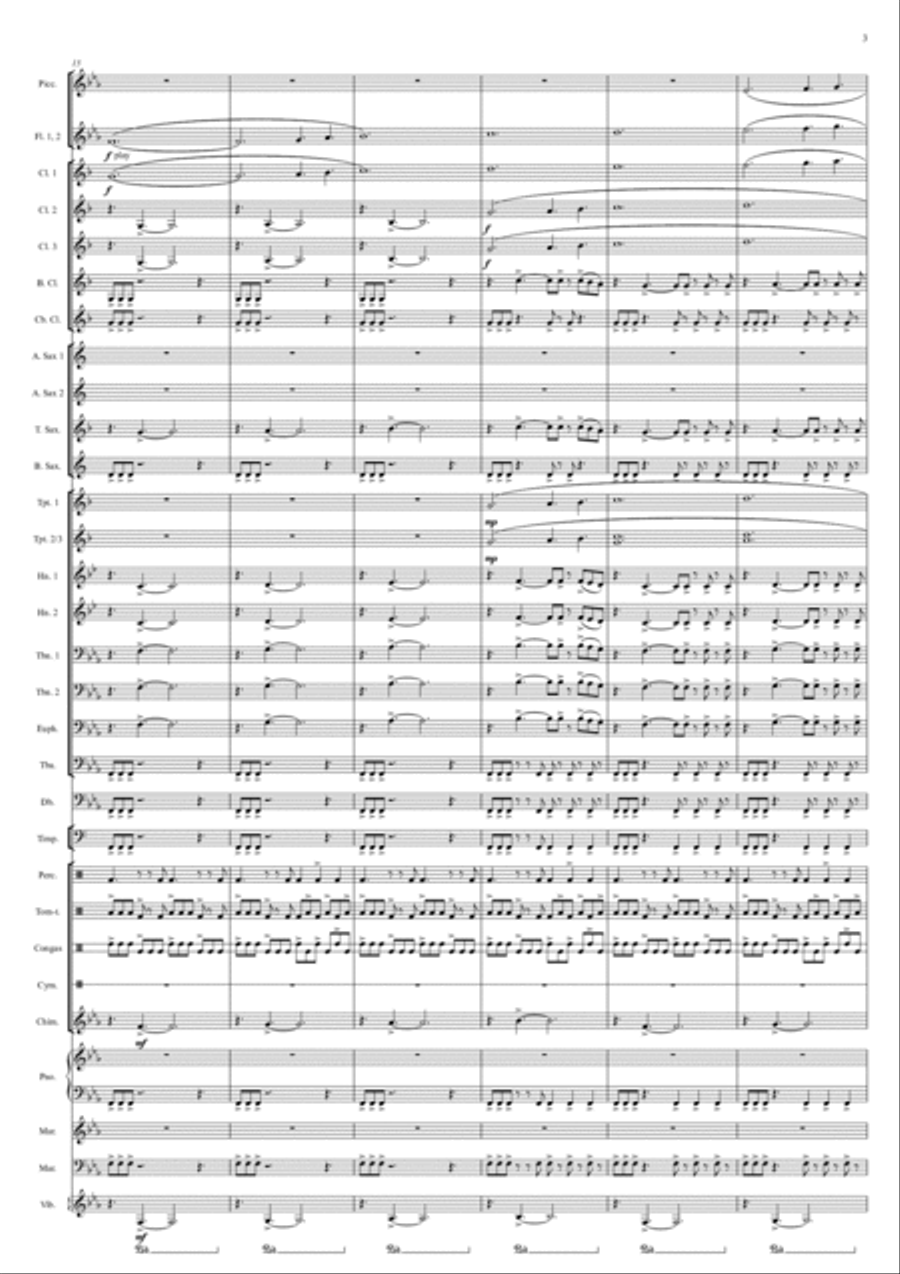 Halo Concert Band scores gallery preview page 4