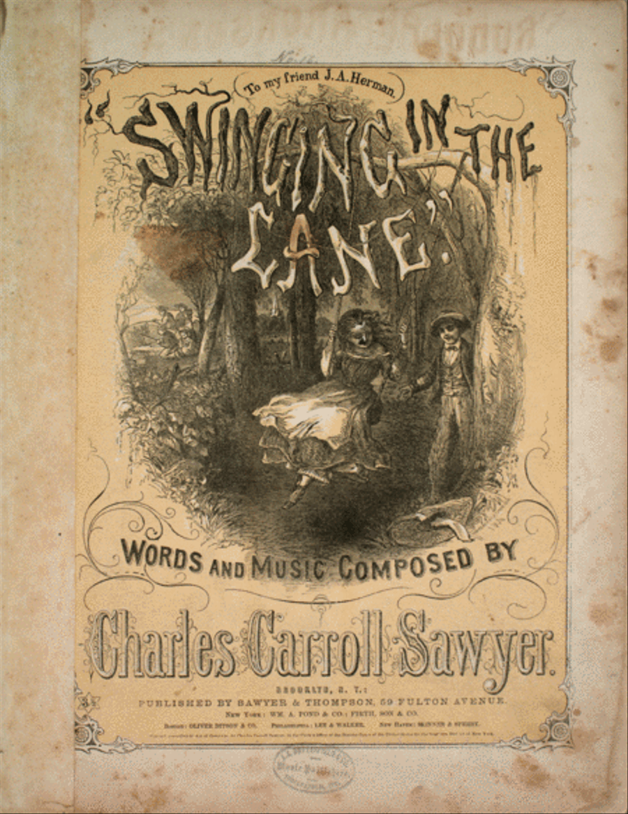 Swinging in the Lane 4-Part scores gallery preview page 1