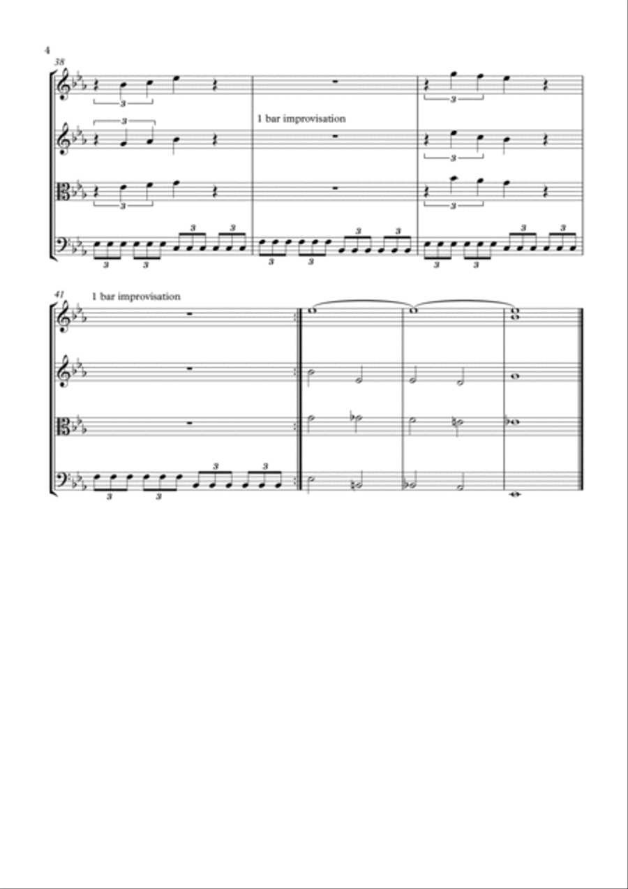 Everlasting String Quartet scores gallery preview page 4